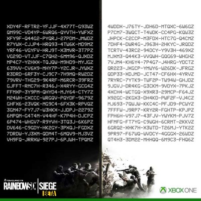 Rainbow Six Siege Xbox One Beta Codes 2.jpg