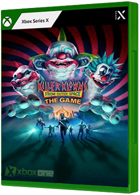 Killer Klowns from Outer Space: The Game boxart for Xbox Series