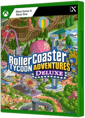RollerCoaster Tycoon Adventures Deluxe boxart for Xbox One